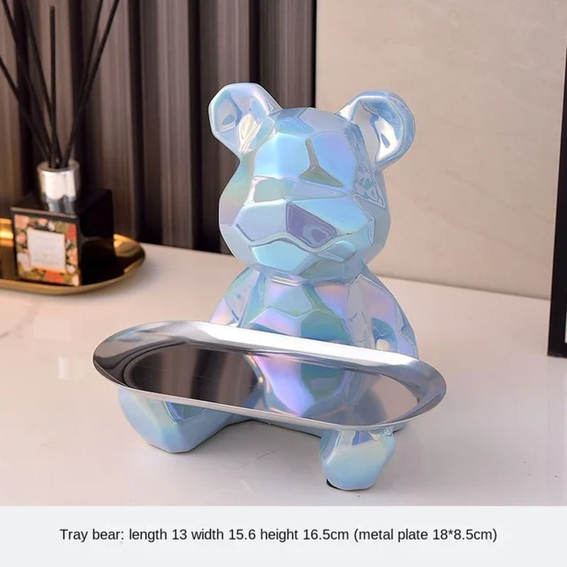 Ceramic Bear Storage Tray