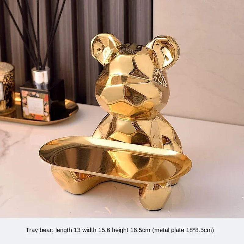 Ceramic Bear Storage Tray