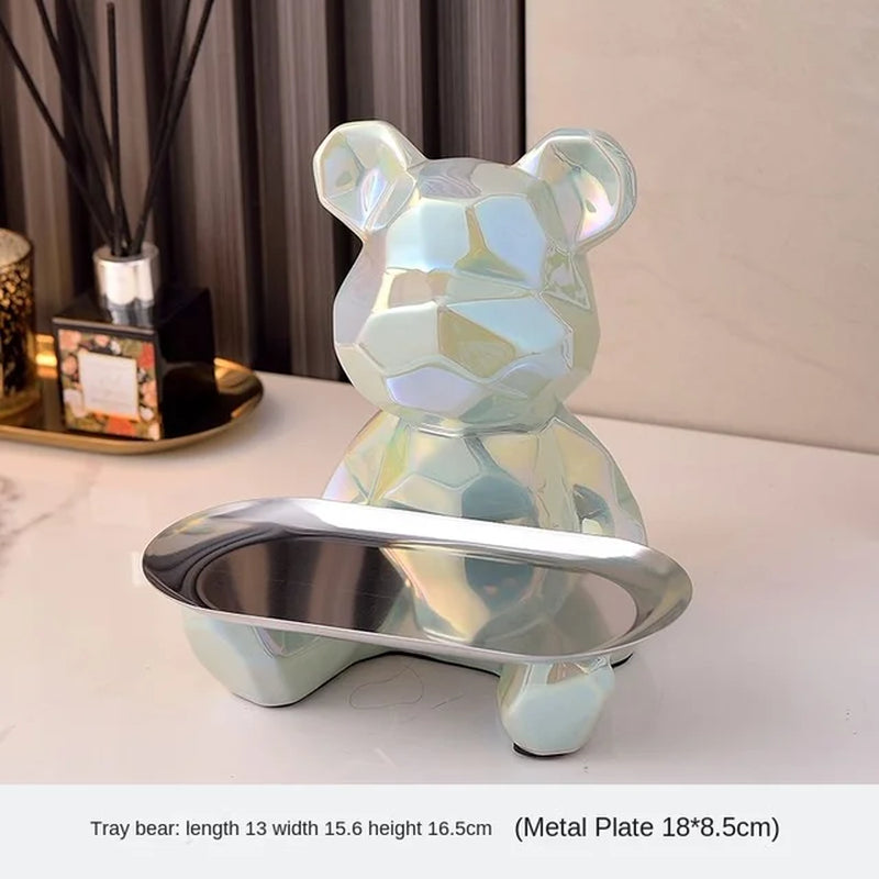 Ceramic Bear Storage Tray