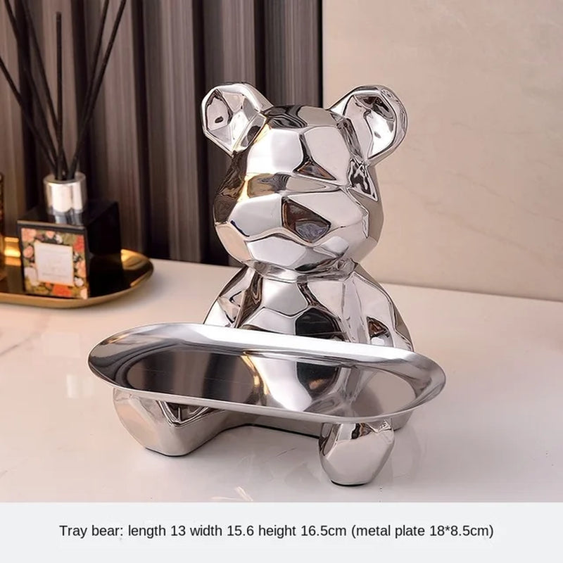 Ceramic Bear Storage Tray